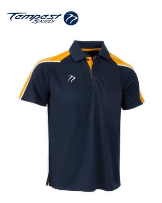 Tempest CK Navy Yellow Playing Shirt